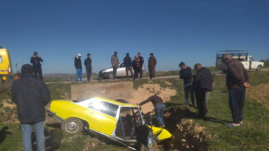 Photo of سوق أهراس / حادث مأساوي بطريق عين جمعة يسفر عن ثلاث وفيات وعدة جرحى