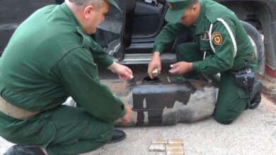 Photo of غليزان: حجز 28 كلغ من الكيف المعالج وتفكيك شبكة إجرامية من 5 أشخاص