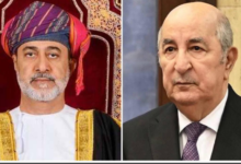 Photo of  تبون يتلقى تهاني سلطان عُمان بعيد الأضحى