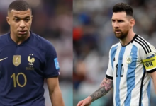 Photo of مبابي يعلق على إنجاز ميسي ويواصل مطاردته في صدارة هدافي كأس العالم