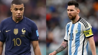 Photo of مبابي يعلق على إنجاز ميسي ويواصل مطاردته في صدارة هدافي كأس العالم