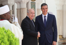 Photo of تبون وسانشيز يبحثان بالجزائر تعزيز الشراكة الثنائية والتعاون الاقتصادي