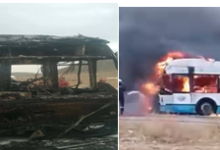 Photo of احتراق حافلة لنقل العمال في تبسة دون إصابات