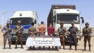 Photo of الجيش يوقف 592 مهاجرًا غير شرعي ويحجز 369 ألف قرص مهلوس