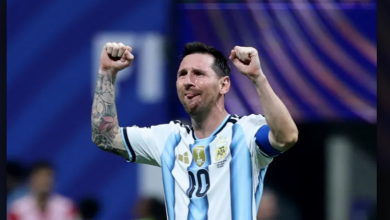 Photo of ميسي يودع منتخب الأرجنتين بهدف في ليلة تاريخية