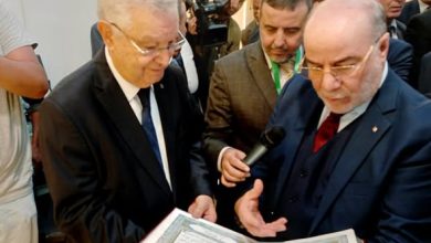 Photo of يوسف بلمهدي يشارك في افتتاح الطبعة الـ29 لصالون الجزائر الدولي للكتاب